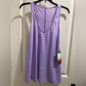 Lilly Pulitzer Luxletic Anisa Tank Lilac Verbena Size Medium